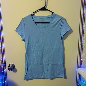 No boundaries, large, light blue